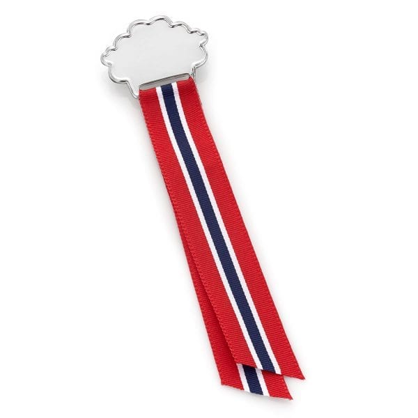 17.Mai Sløyfe Sølv Nøytral