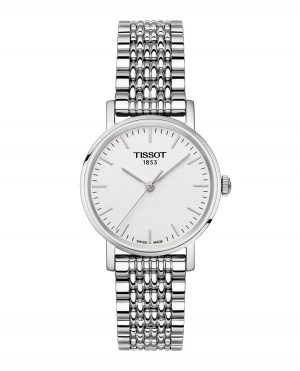 Everytime/Lr/Q/Steel/Silver Dial