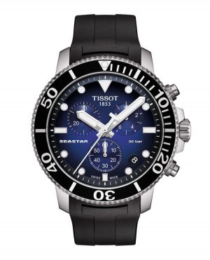 Seastar 1000 Chronograph m/ gummirem