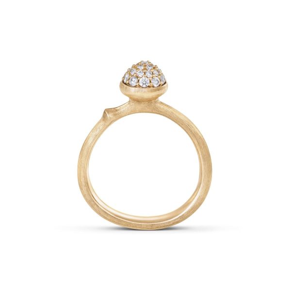 Lotus tiny  Paveret  0,19 Ct Tw Vs