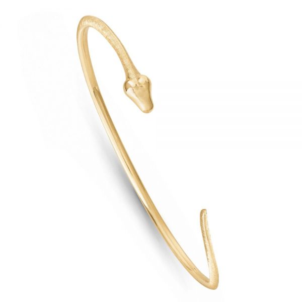 Snakes Armring 18 Kt. Gult Gull