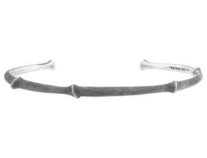 Armring Nature Sterling Lett Oxydert