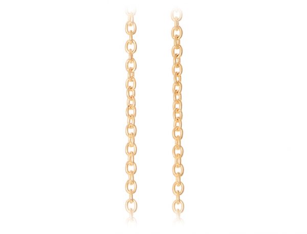 Collier Design Anker 40 – 18 Karat Gull Karabin Til Av My Little World Charms (45 Cm). Kan Kortes Til 40 Og 42 Cm Med Øsken