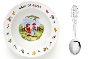 Grøtskål M/Skje Grete
