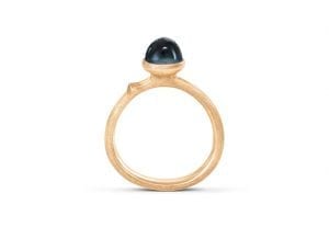 Lotus Ring Nr.0 London Blue Topaz
