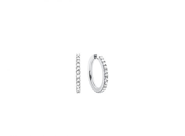 Love Band Øreringer Gult Gull 18K