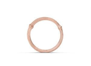 Nature Ring Nr.1 18K Rosa Gull