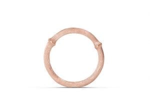 Nature Ring Nr.2 18K Rosa Gull