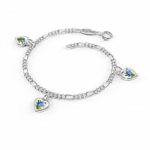 Charms-Armbånd I Sølv - Blåklokke