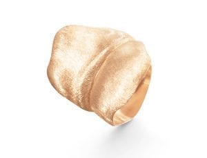 Ring Blad Stor 18K Gull