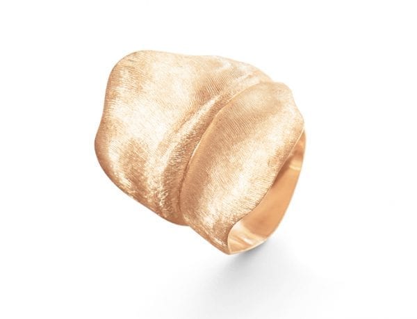 Ring Blad Stor 18K Gull
