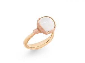 Ring Lotus Nr.2 G.G. Hv. Månesten