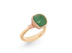 Ring Lotus Nr.2 Serpentine G.G. 18K