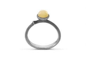 Ring Lotus Tiny Sterling Rav