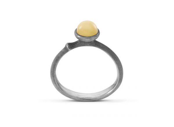 Ring Lotus Tiny Sterling Rav