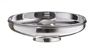 Skål Med Fot (Kommuneskål) D: 19 Cm – Pryd