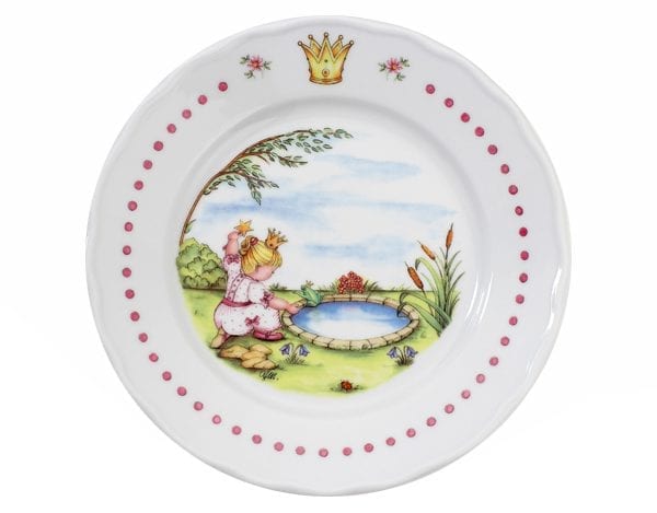 Tallerken Prinsesse Porselen