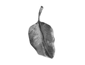Vedheng Rundt Leaves 4Cm
