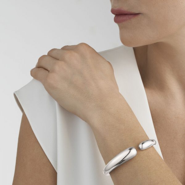 MERCY, Hengslet Armbånd sølv - Bilde 2