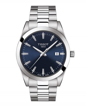 TISSOT GENTLEMAN quartz blå skive og lenke