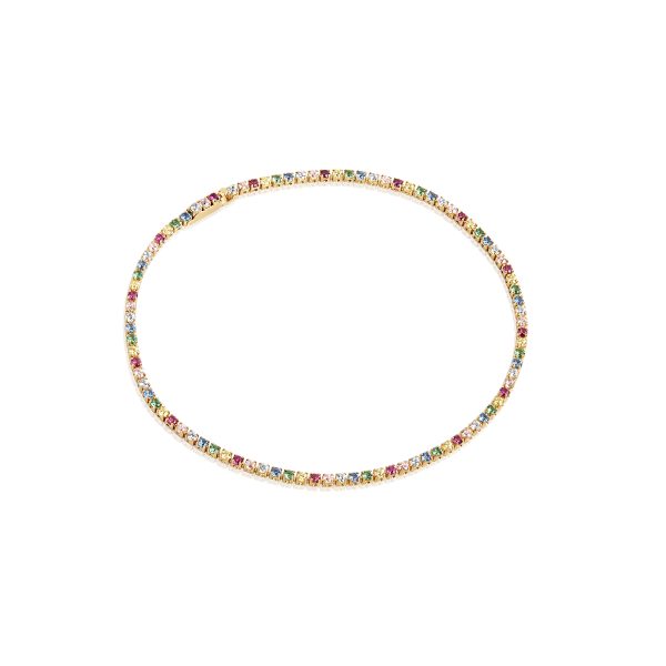 ELLERA Bracelet Gold plated Rainbow
