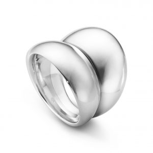 CURVE Ring sølv