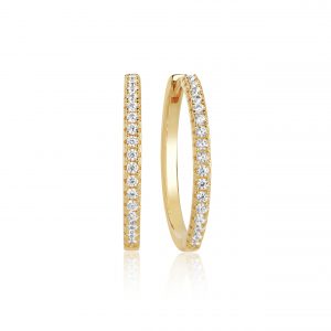 ELLERA X-Grande Earrings Gold plated