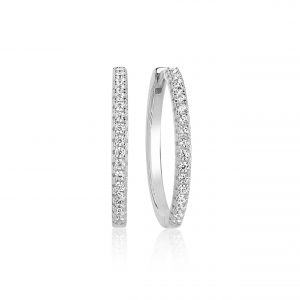 ELLERA X-Grande Earrings Silver