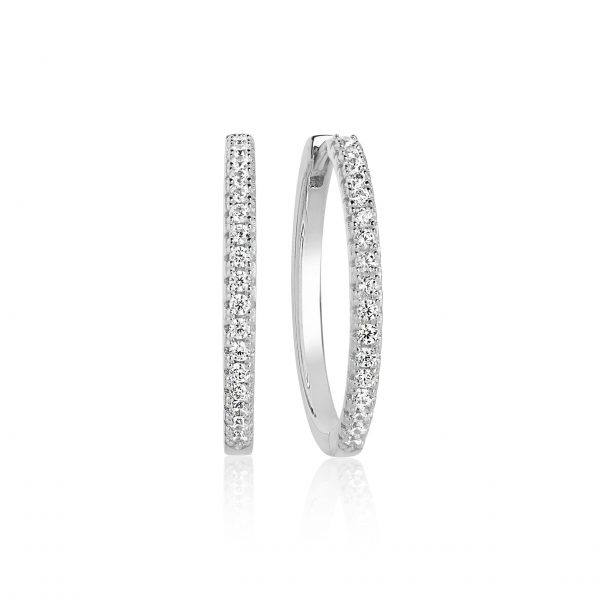 ELLERA X-Grande Earrings Silver