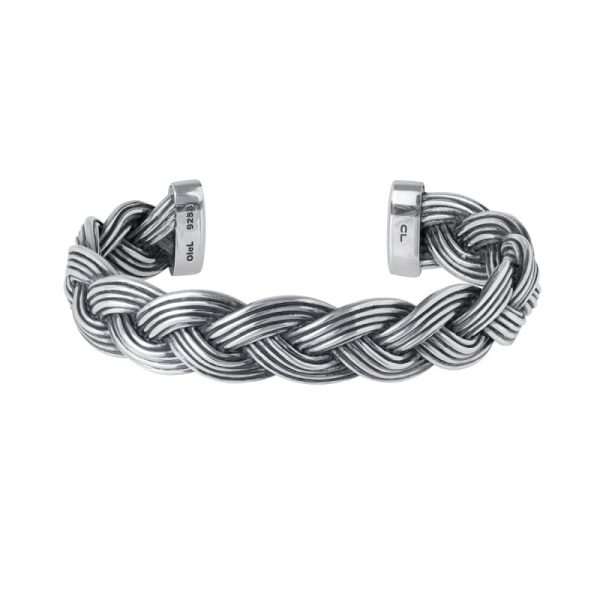 Michel flettet armring - stor