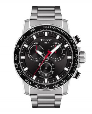 TISSOT SUPERSPORT CHRONO svart m/ lenke