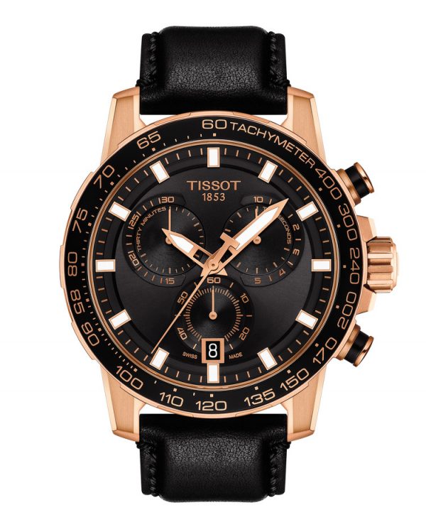TISSOT SUPERSPORT CHRONO rose´ m/ rem