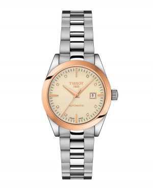 Tissot T-My Lady Automatic 18K Gold -Cream