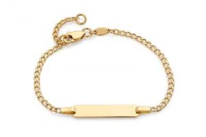 Armbånd barn med plate 585