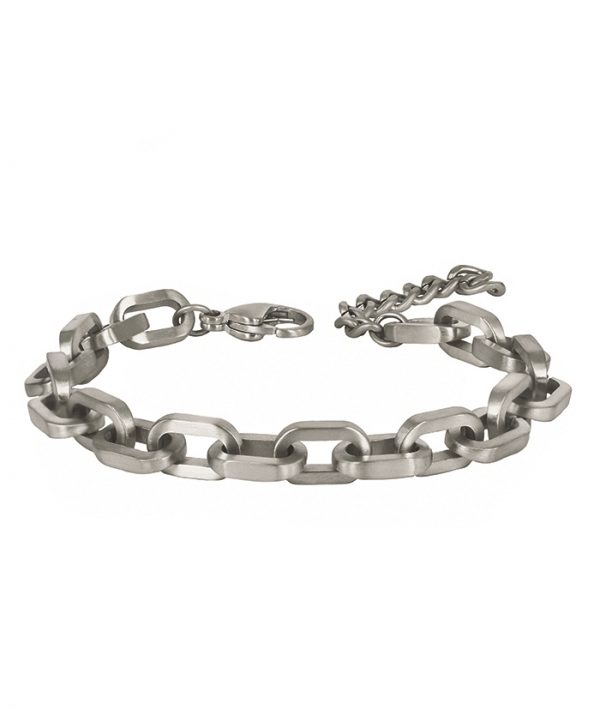 Abbe Wide armbånd stål
