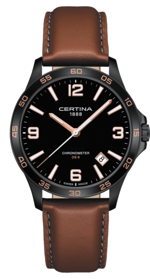 Certina DS -8 Sort PVD