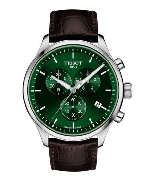 TISSOT CHRONO XL CLASSIC - stål-grønn
