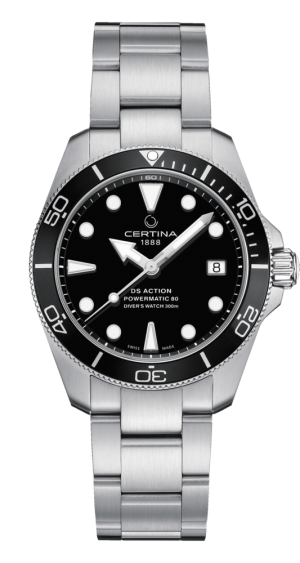Certina DS Action Diver 38 -svart