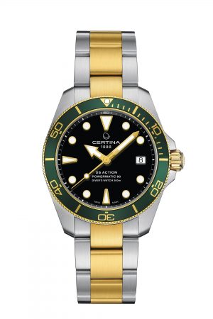Certina DS Action Diver 38 -Grønn
