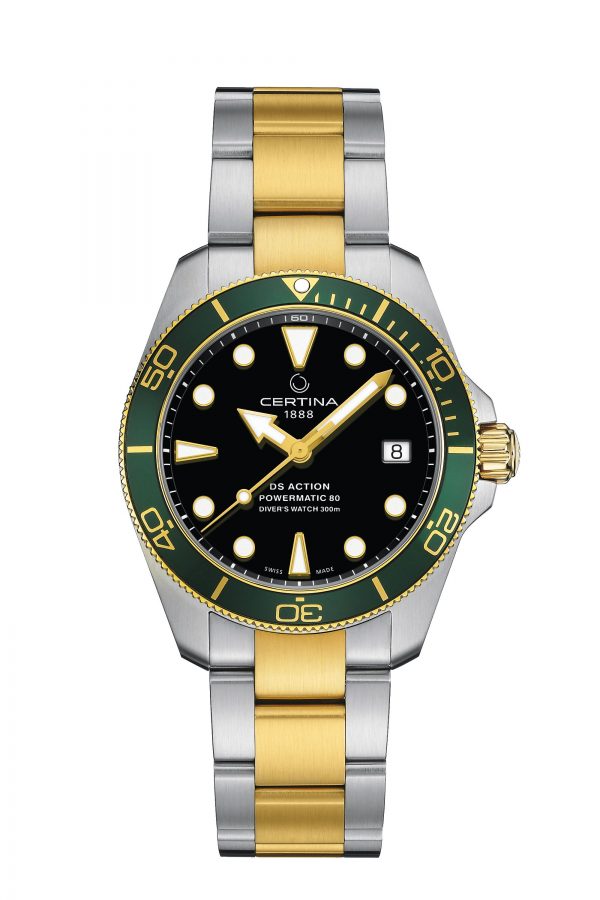 Certina DS Action Diver 38 -Grønn