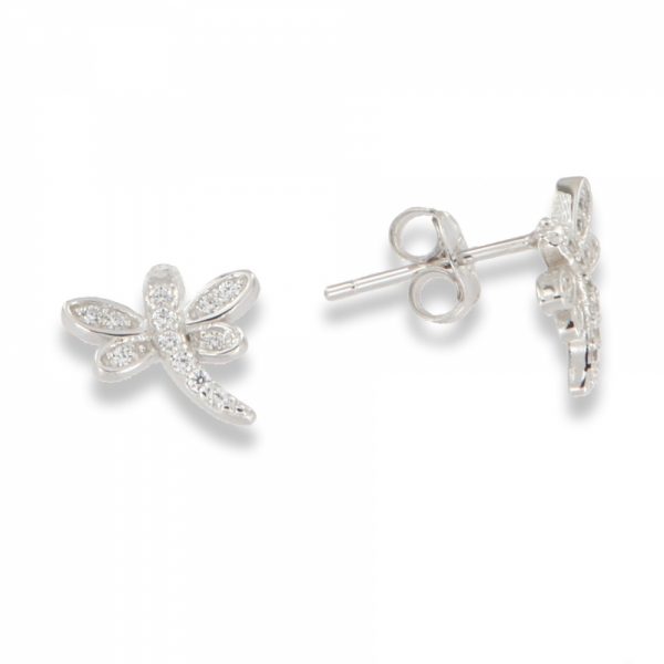 Dragonfly ear stud