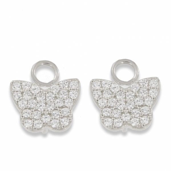 Butterfly ear charm