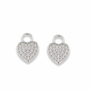 Heart ear charm