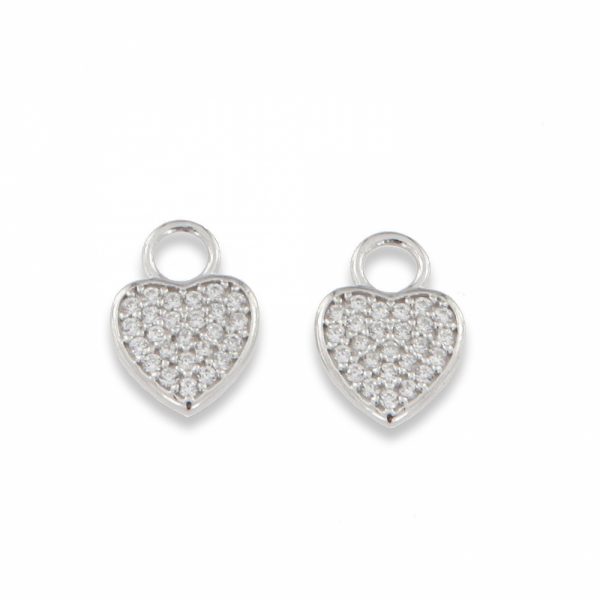 Heart ear charm