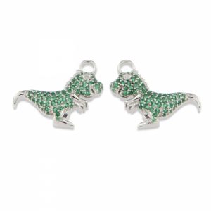 T-Rex ear charm