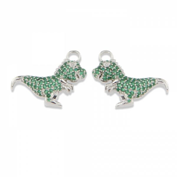T-Rex ear charm