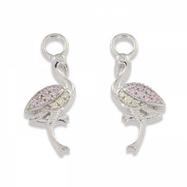 Flamingo ear charm