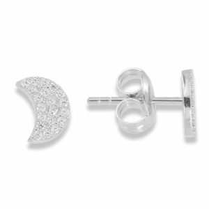 Moon ear stud
