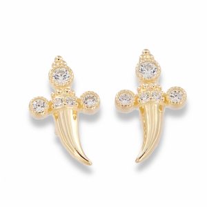 Dagger ear stud