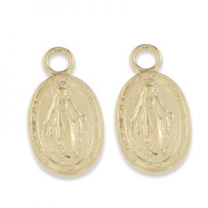 Heaven ear charm forgylt